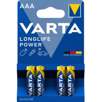 Батарейка VARTA High Energy/ LONGLIFE Power AAA BLI 4 ALKALINE 4903121414