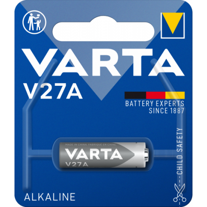 Батарейка VARTA V 27 A BLI 1 ALKALINE 4227101401