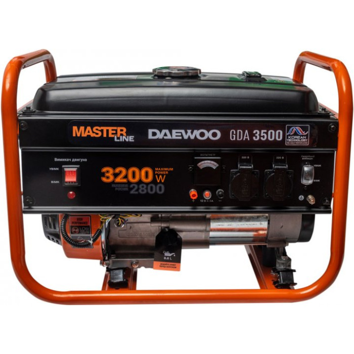 Генератор бензиновий Daewoo GDA 3500