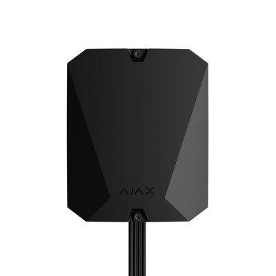 Гибридная централь системы безопасности Ajax FIBRA Hub Hybrid (2G) Black