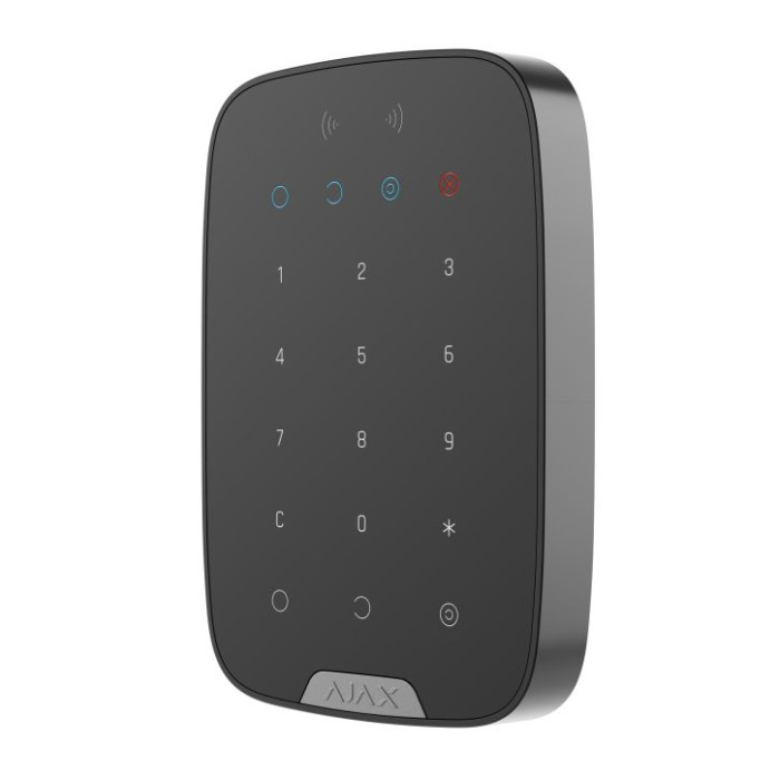 Беспроводная сенсорная клавиатура Ajax KeyPad S Plus Black