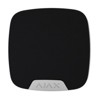 Проводная сирена с клеммой для наружного светодиода Ajax HomeSiren Fibra Black