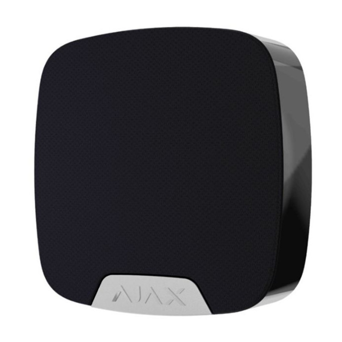Бездротова кімнатна сирена Ajax HomeSiren Black