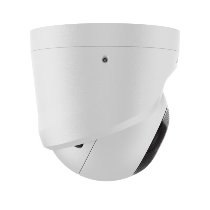 Проводная охранная IP-камера Ajax TurretCam (5 Mp/4 mm) White