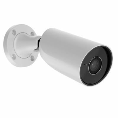 Проводная охранная IP-камера Ajax BulletCam (8 Mp/4 mm) White