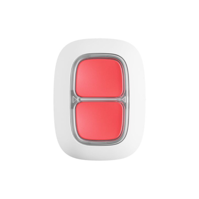 Беспроводная экстренная кнопка Ajax DoubleButton White