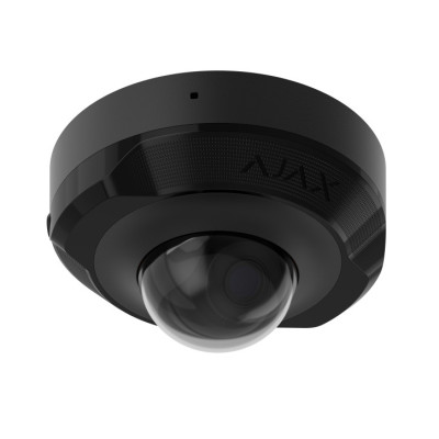 Проводная охранная IP-камера Ajax DomeCam Mini (8 Mp/4 mm) Black