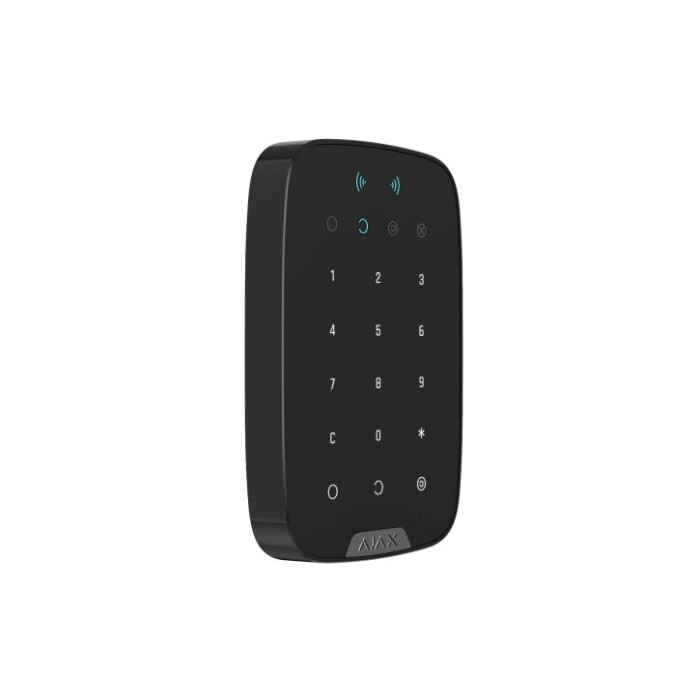 Беспроводная сенсорная клавиатура Ajax KeyPad Plus Black