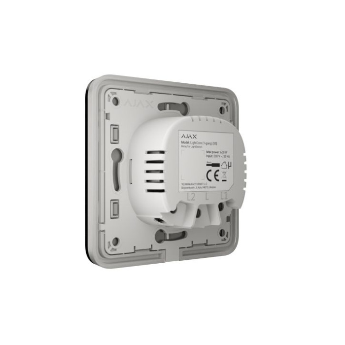 Выключатель Ajax LightSwitch 1-клавишный Black