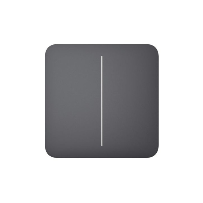 Выключатель Ajax LightSwitch 2-клавишный Graphite