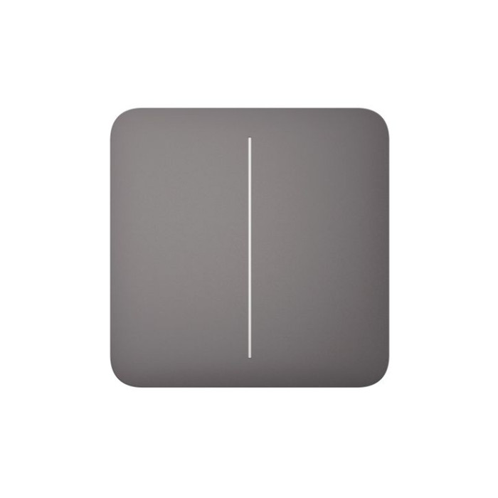 Выключатель Ajax LightSwitch 2-клавишный Grey