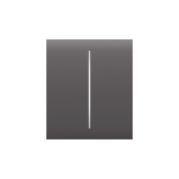 Центральная кнопка для двухклавишного выключателя Ajax CenterButton (2-gang) Grey Центральная кнопка для двухклавишного выключателя Ajax CenterButton (2-gang) Grey