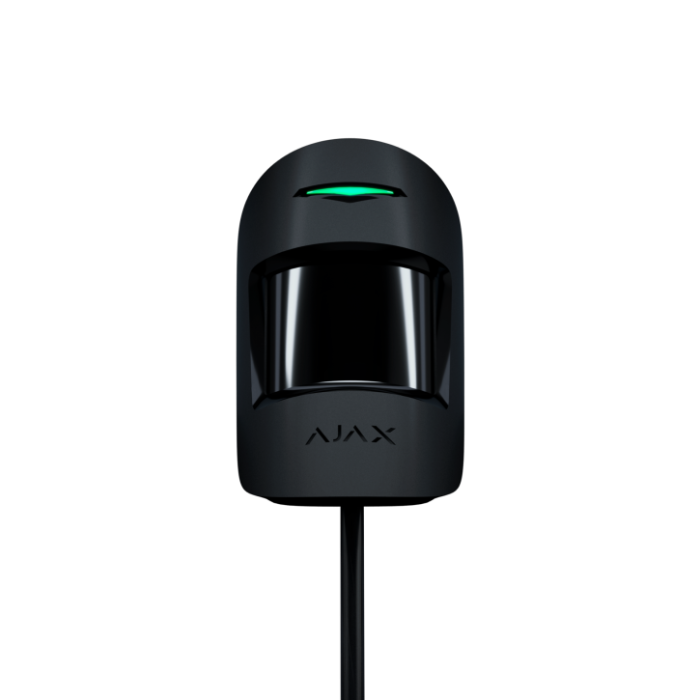 Дротовий датчик руху Ajax MotionProtect Fibra Black Дротовий датчик руху Ajax MotionProtect Fibra Black
