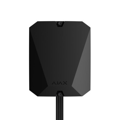 Гибридная централь системы безопасности Ajax FIBRA Hub Hybrid (4G) Black