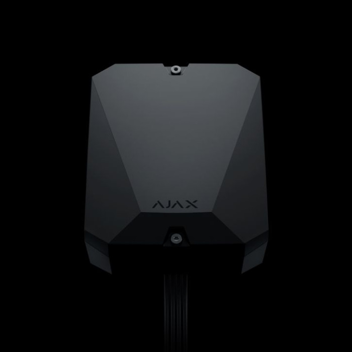 Гибридная централь системы безопасности Ajax FIBRA Hub Hybrid (4G) Black