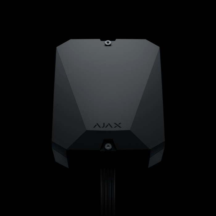 Модуль интеграции сторонних проводных устройств Ajax MultiTransmitter Fibra Black