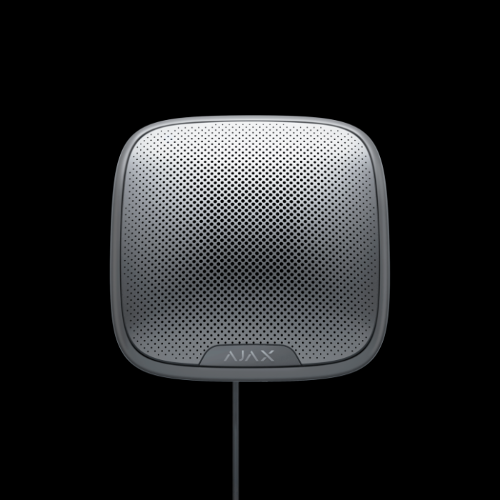 Проводная уличная сирена Ajax StreetSiren Fibra White