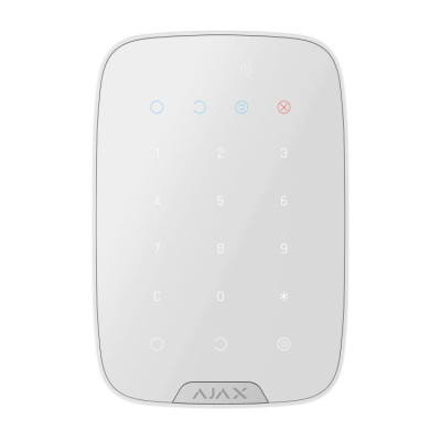 Беспроводная сенсорная клавиатура Ajax KeyPad S Plus White
