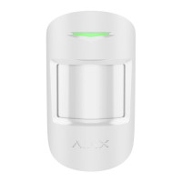 Бездротовий датчик руху Ajax MotionProtect S Plus White