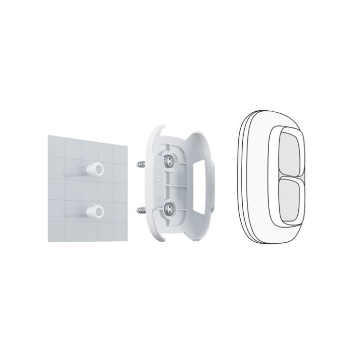 Держатель Ajax Holder for Button/DoubleButton White