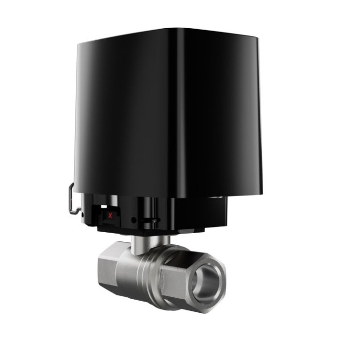 Кран перекрытия воды с дистанционным управлением Ajax WaterStop 3/4" Black