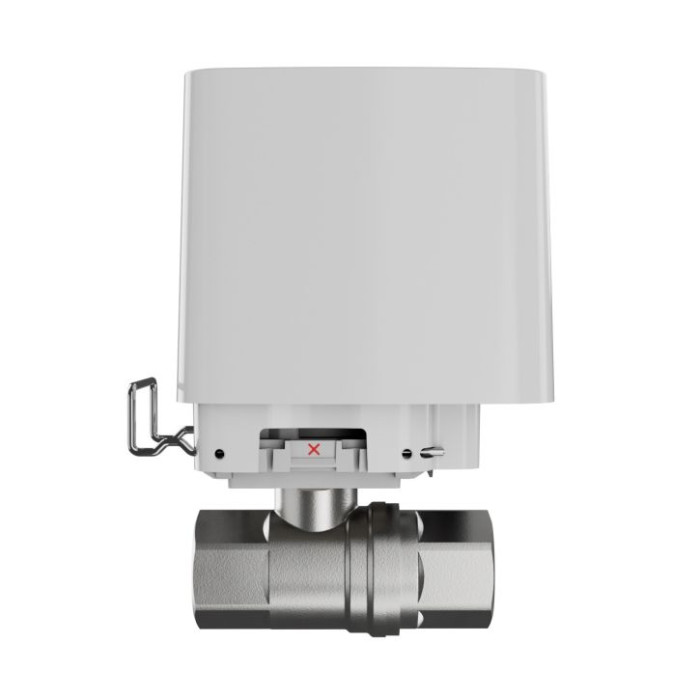 Кран перекрытия воды с дистанционным управлением Ajax WaterStop 1" White