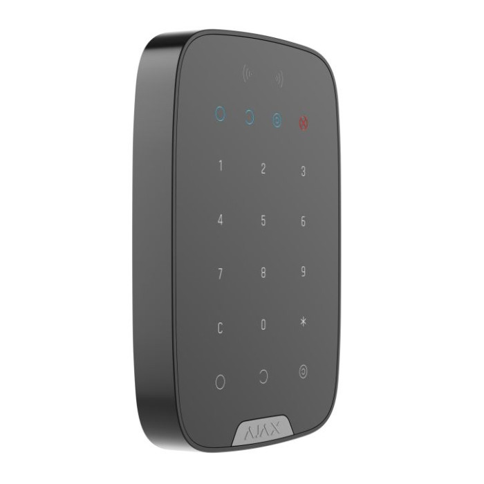 Беспроводная сенсорная клавиатура Ajax KeyPad S Plus Black