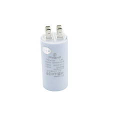 Конденсатор рабочий CBB60 14 мкФ 450V, с клеммами (35×72 мм) (Piranil)
