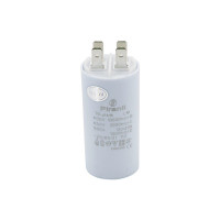 Конденсатор рабочий CBB60 16 мкФ 450V, с клеммами (35×72.4 мм) (Piranil)