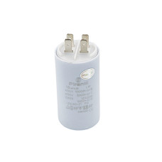 Конденсатор рабочий CBB60 18 мкФ 450V, с клеммами (40.7×72.4 мм) (Piranil)