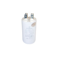 Конденсатор рабочий CBB60 12 мкФ 450V, с клеммами (Piranil)