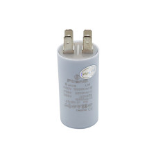Конденсатор рабочий CBB60 8 мкФ 450V, с клеммами (31×62.4 мм) (Piranil)