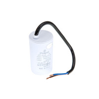 Конденсатор рабочий CBB60 20 мкФ 450V, с проводами (Piranil)