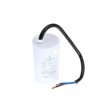 Конденсатор рабочий CBB60 20 мкФ 450V, с проводами (Piranil)