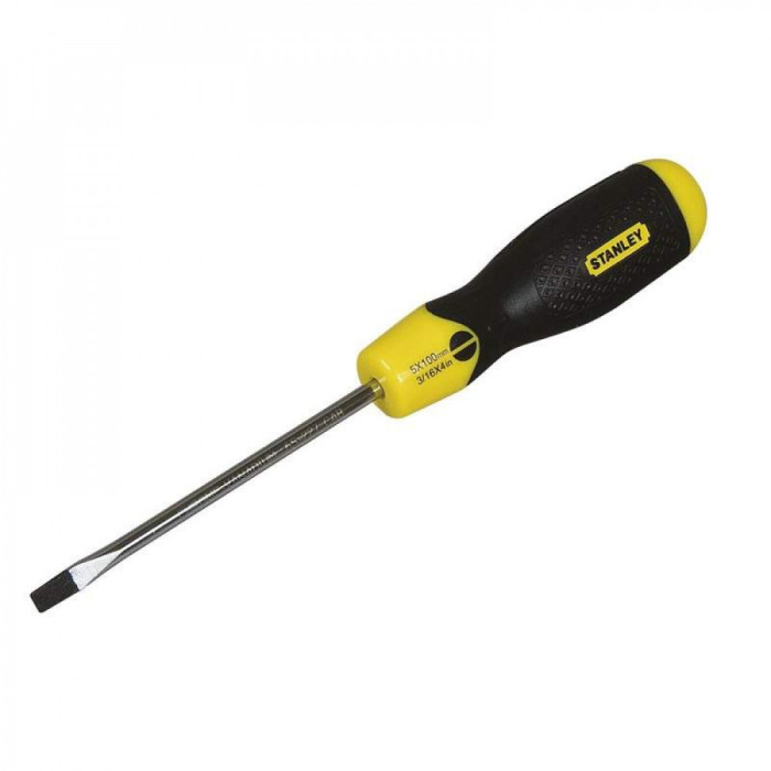 Отвертка Stanley Cushion Grip SL5x100мм (0-64-916)