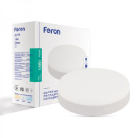 Накладний світлодіодний світильник Feron AL708 18Вт 4000К IP20 білий