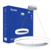Світлодіодний світильник Feron AL6610 SHINE LEVITATION 50W сірий