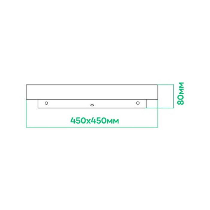 Светильник светодиодный AL6076ARD 72W квадратный 2700-6500K ARDERO