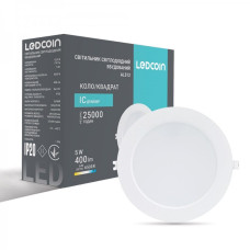 Світлодіодний світильник Ledcoin AL512 5Вт 6500К