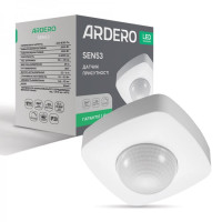 Датчик присутствия SEN53 2000W 360° белый ARDERO