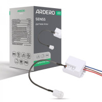 Датчик руху SEN55 800W 360° IP65 білий ARDERO