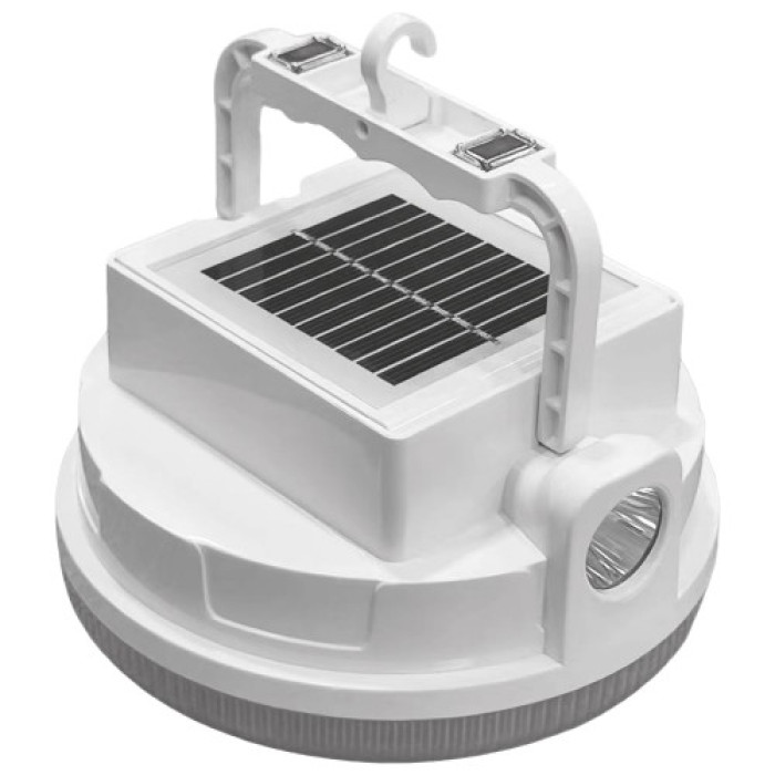 Светильник акумуляторний EL301 170LED сонячна панель білий коло LC