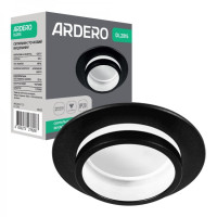 Свiтильник 2815DL G5.3 коло чорний ,ARDERO