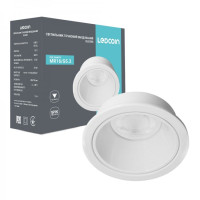 Світильник точковий DL0390 MR16, білий коло G5.3 LC