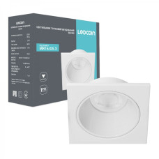 Світильник точковий DL0395 MR16, білий квадрат G5.3 LC