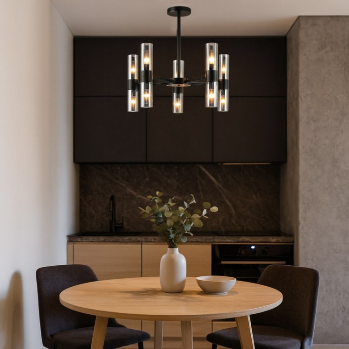 Накладной светильник Ardero BL1850-1 AURORA черный под лампу