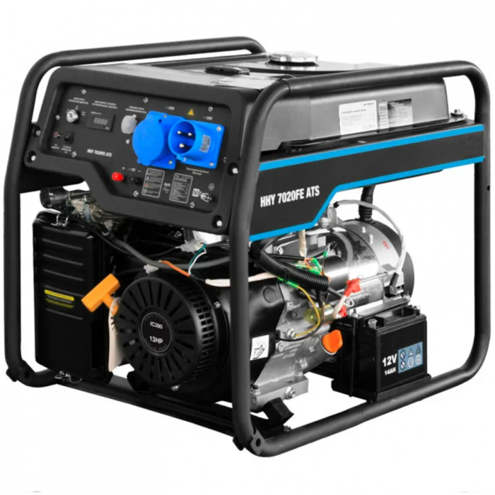 Бензиновый генератор Hyundai HHY 7020FE - ATS