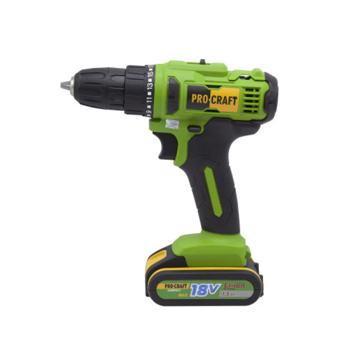 Шуруповерт Procraft PA18C COMPACT Шуруповерт Procraft PA18C COMPACT