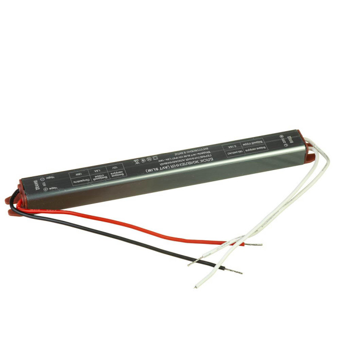 Блок питания AVT SLIM 12V IP67 1,5А – 18W