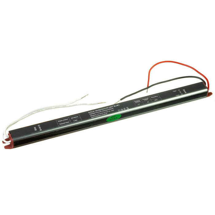 Блок живлення AVT SLIM 12V IP67 4А - 48W